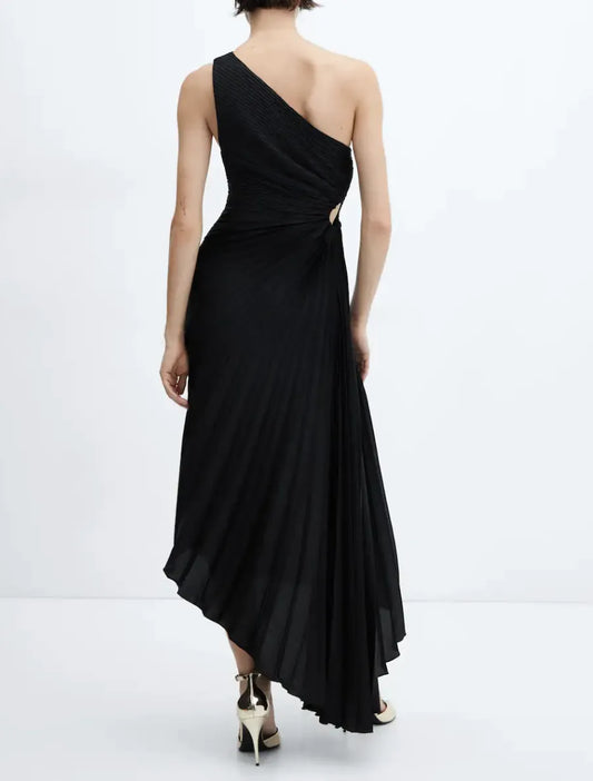 Black Asymmetrical dress